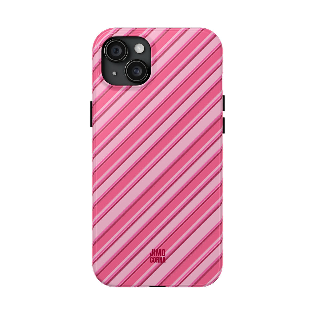 Angelina Stripes | Hot Pink - iPhone Case
