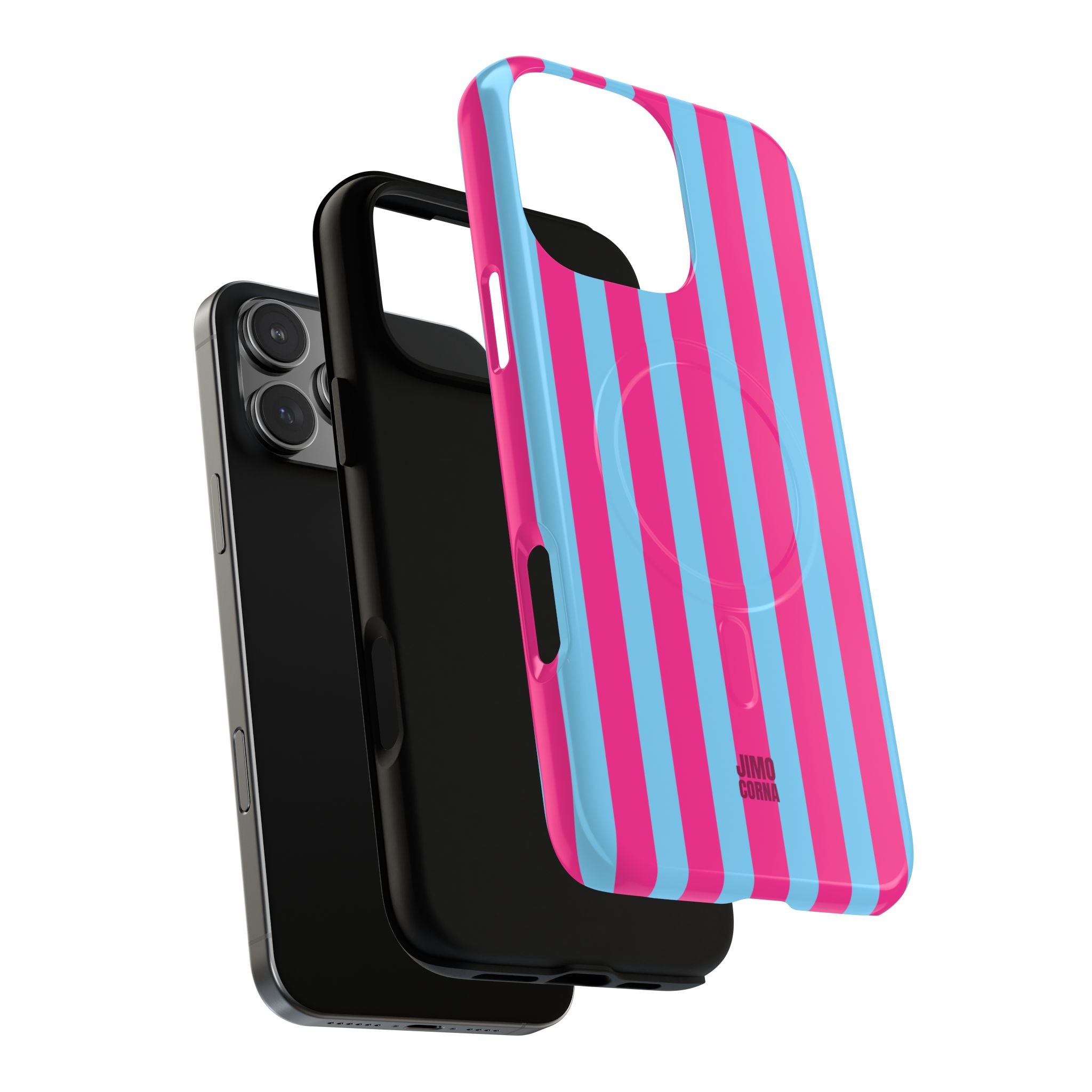 Bold Stripes MagSafe iPhone Case | Cotton Candy