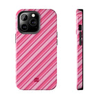 Angelina Stripes | Hot Pink - iPhone Case