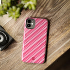 Angelina Stripes | Hot Pink - iPhone Case