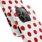 Big Polka Dot | White and Red