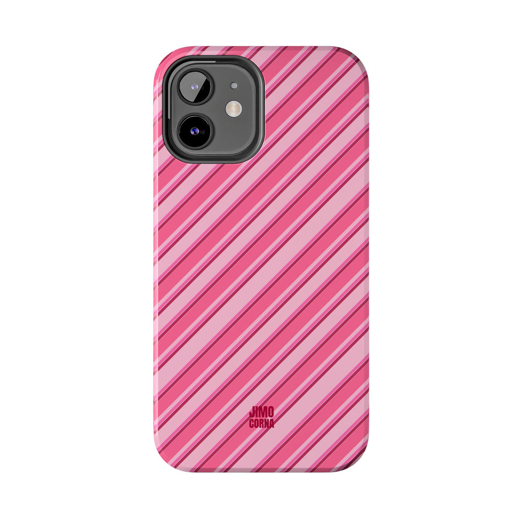 Angelina Stripes | Hot Pink - iPhone Case