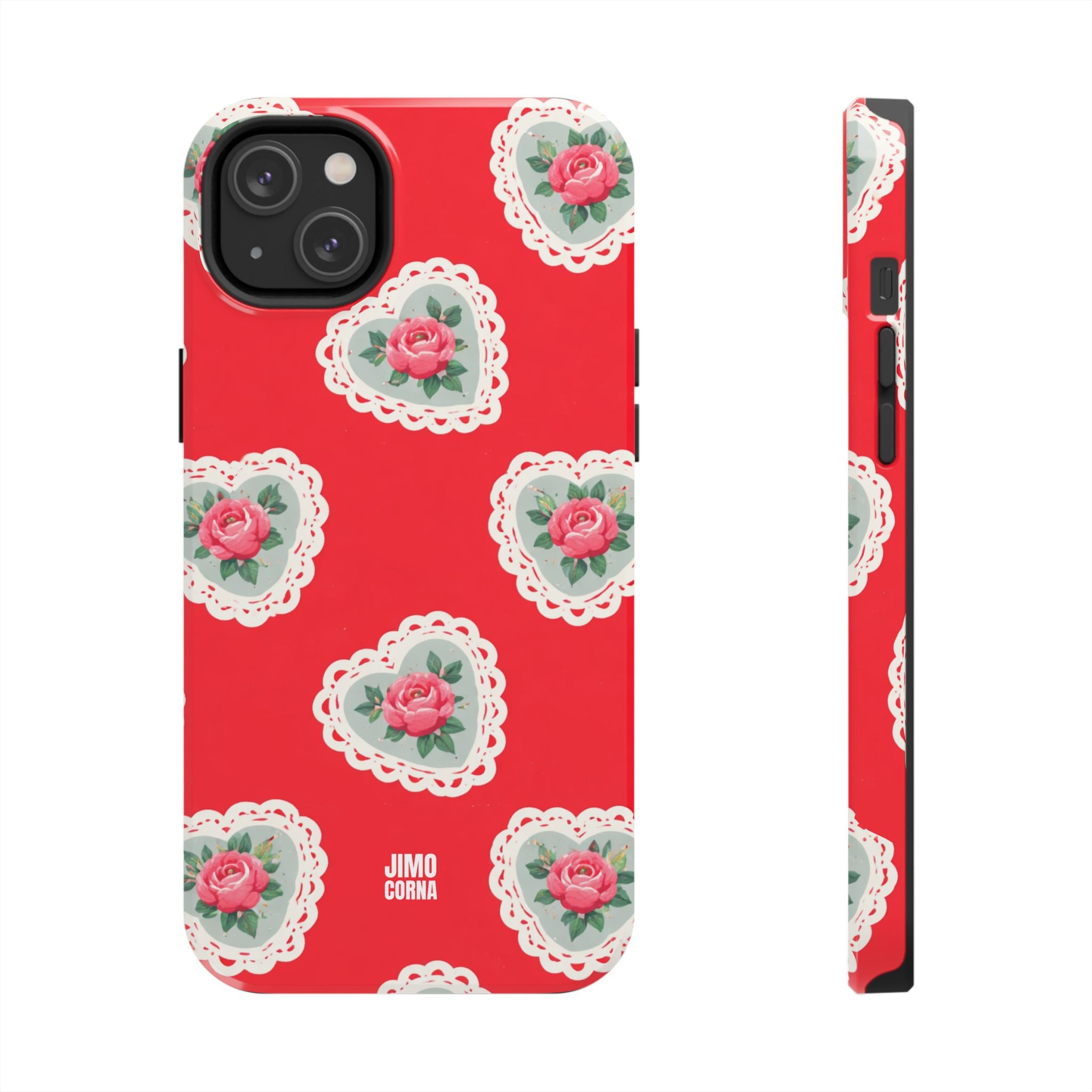 Rosy Lace iPhone Case