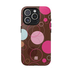 Spiral Pop MagSafe iPhone Case | Brown