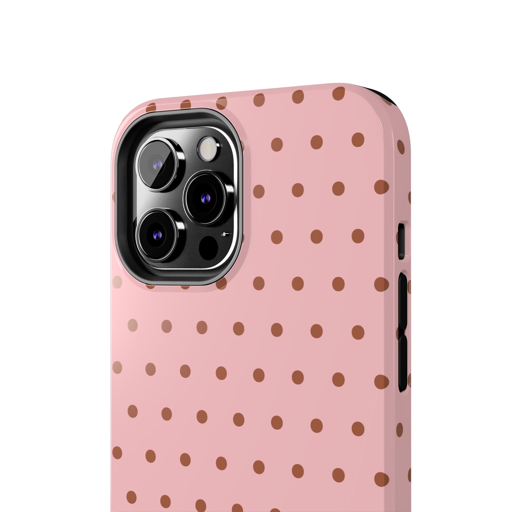 Polka Dot | Pink and Brown