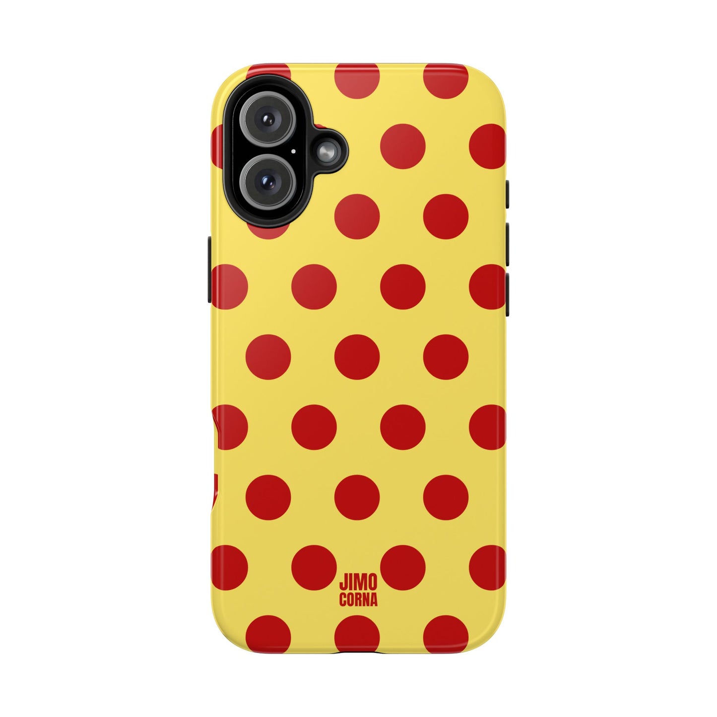 Big Polka Dot | Yellow and Red