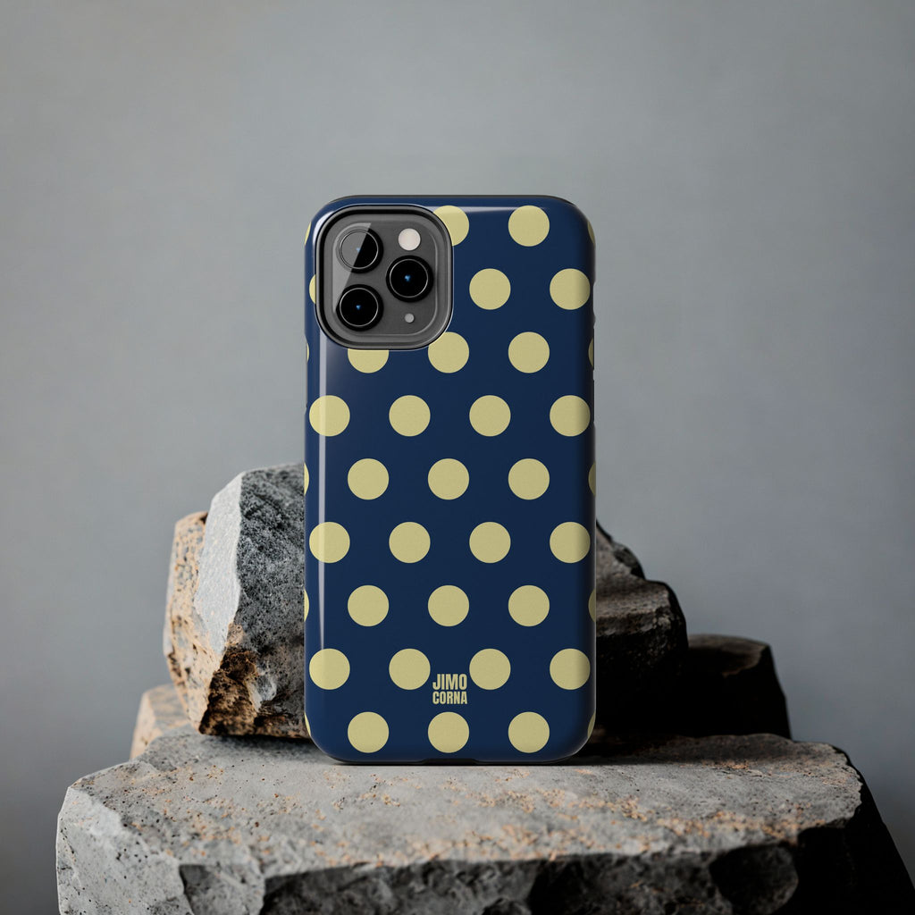 Big Polka Dot | Blue and Cream