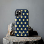 Big Polka Dot | Blue and Cream