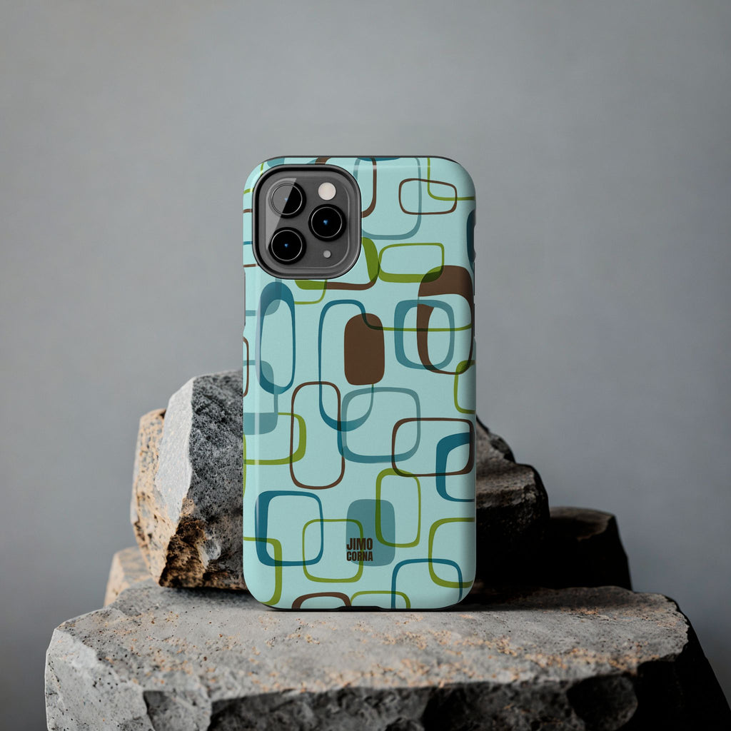 Coast Blocks iPhone Case | Mint
