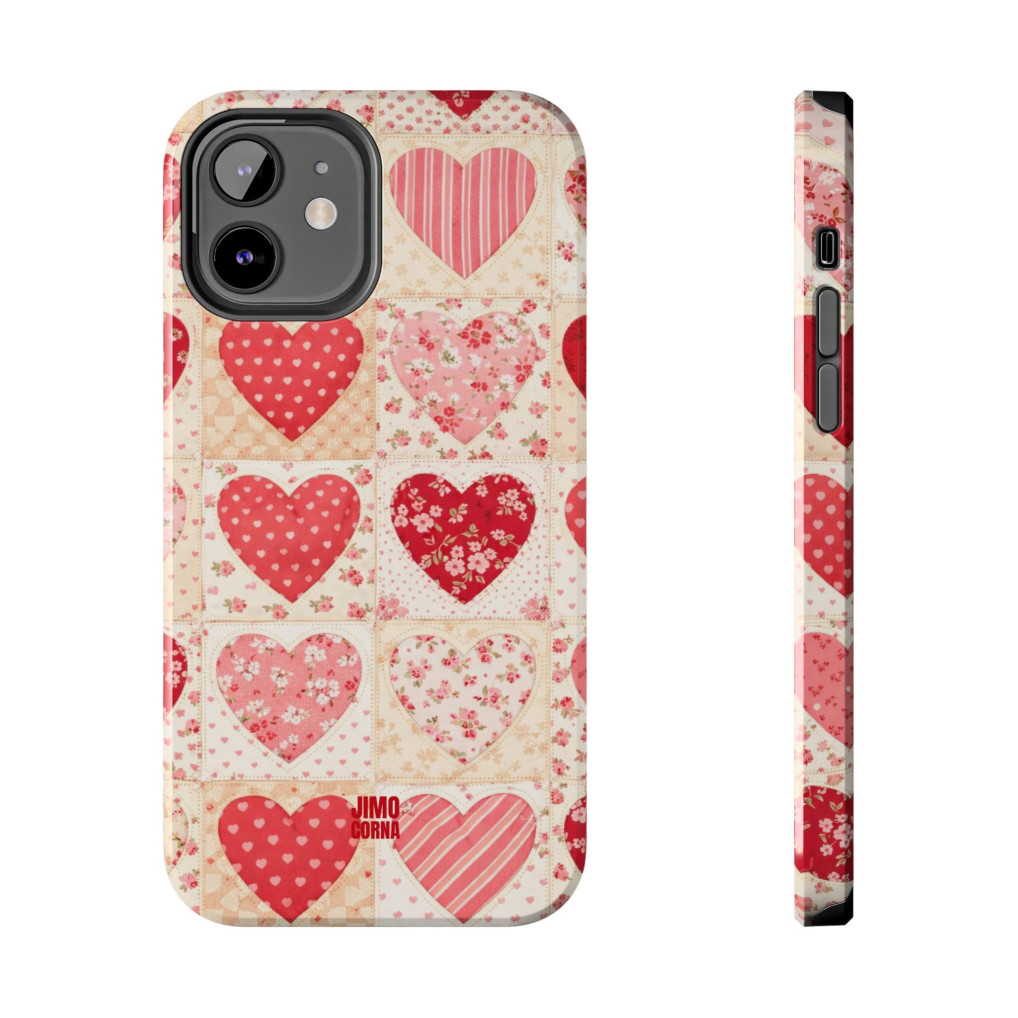 Sweetheart Patchwork iPhone Case
