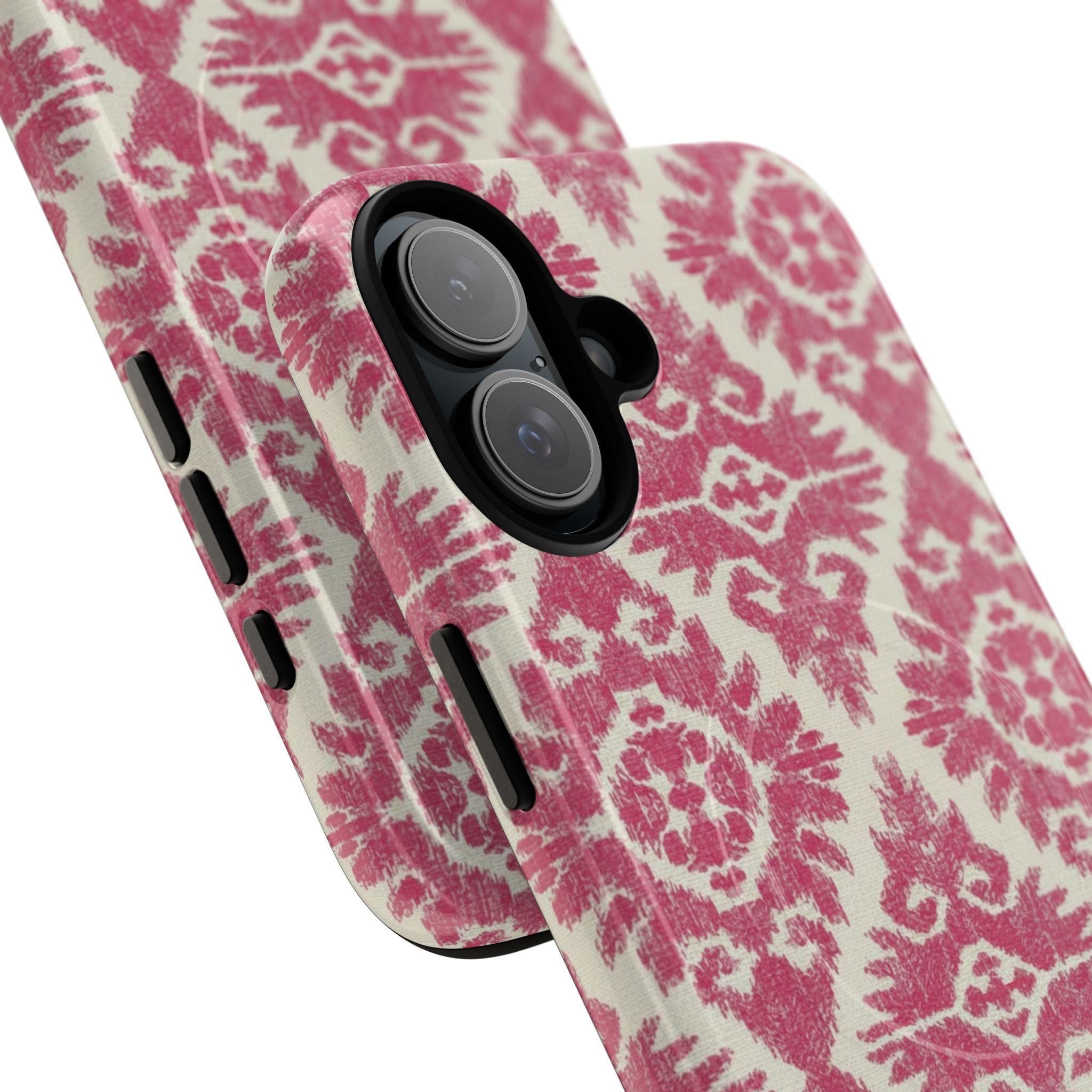 Damask MagSafe iPhone Case | Pink