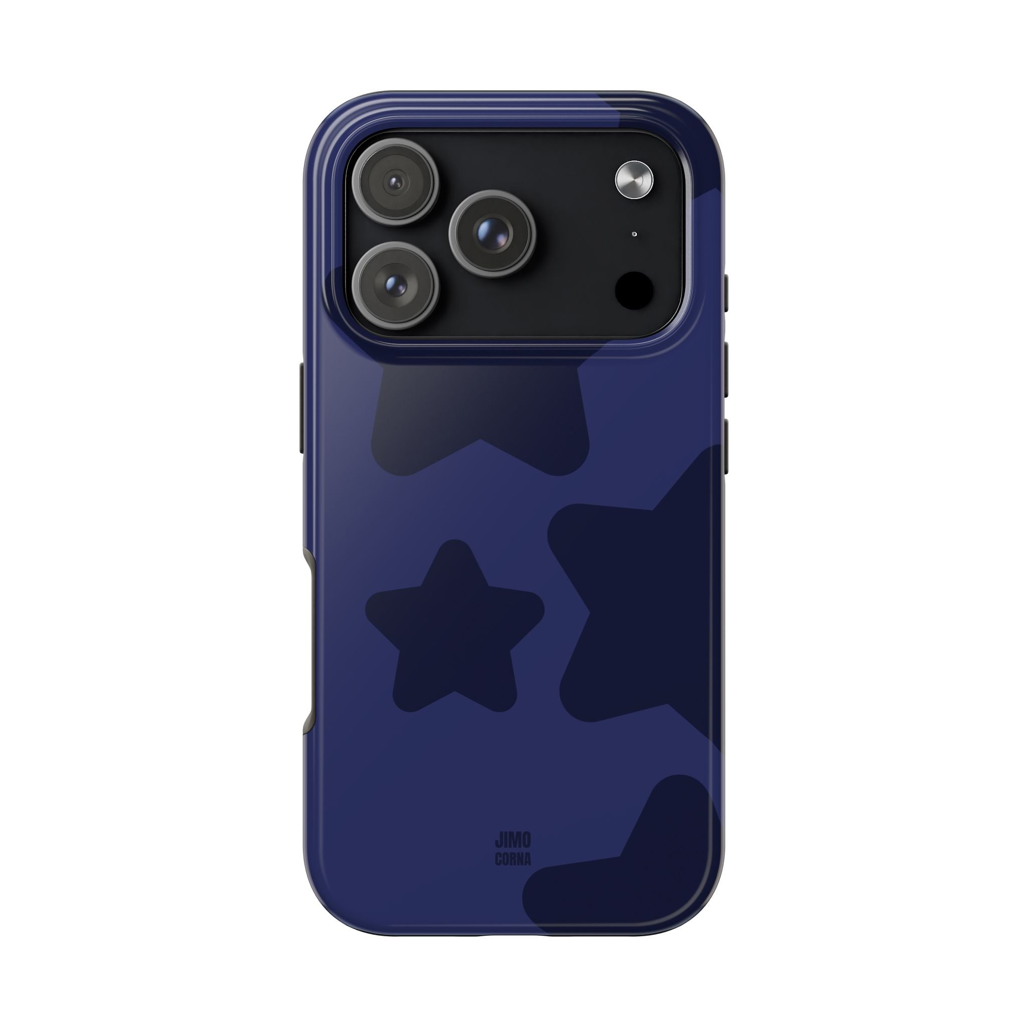 Navy Blue Bold Stars