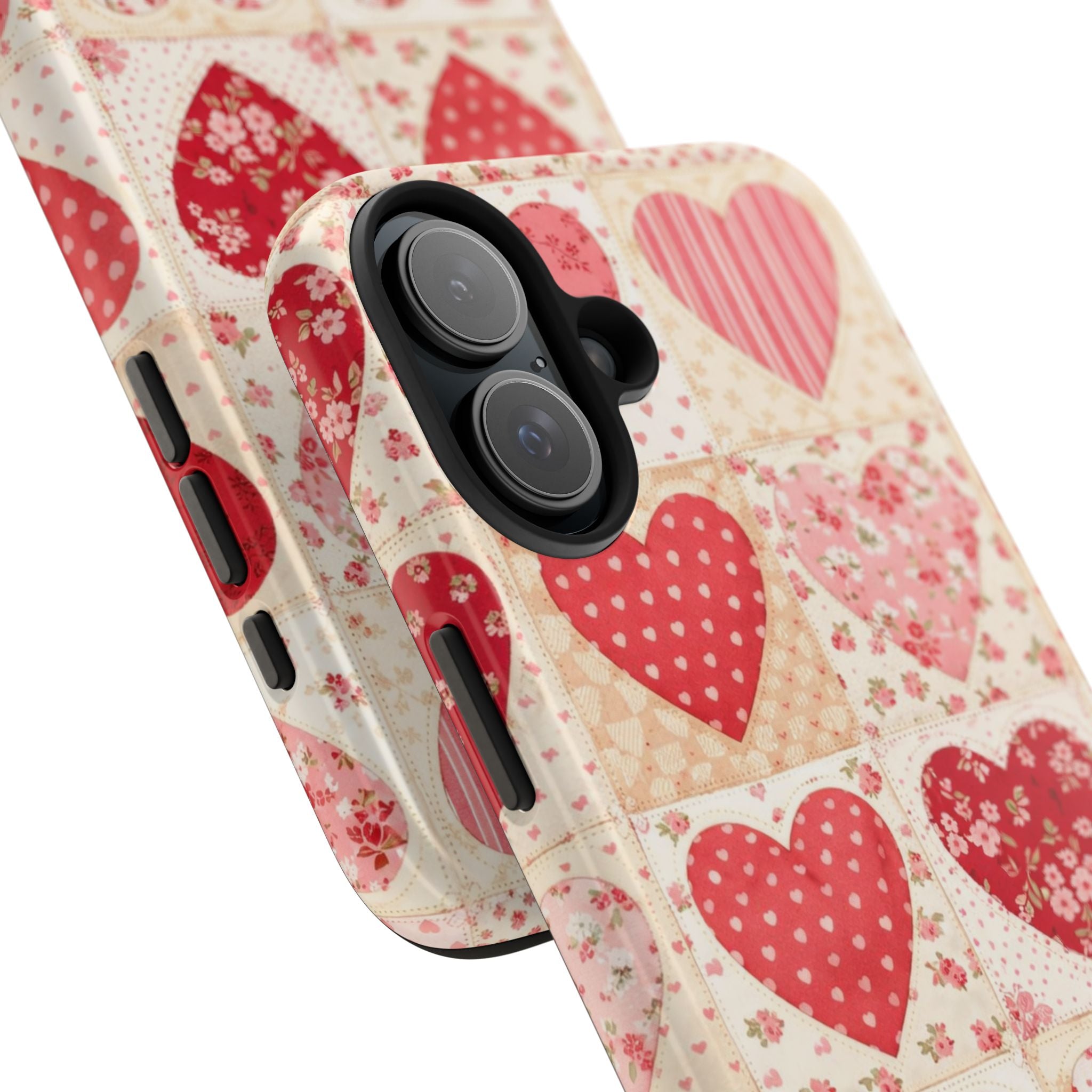 Sweetheart Patchwork iPhone Case
