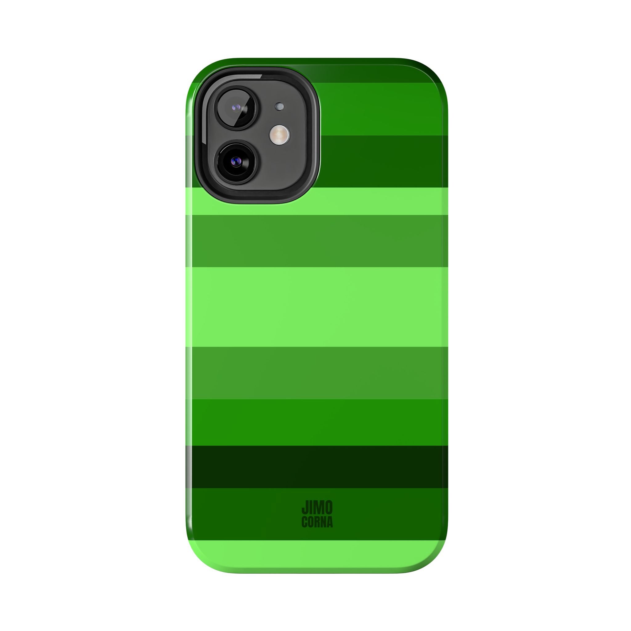 Matcha Stripe iPhone Case