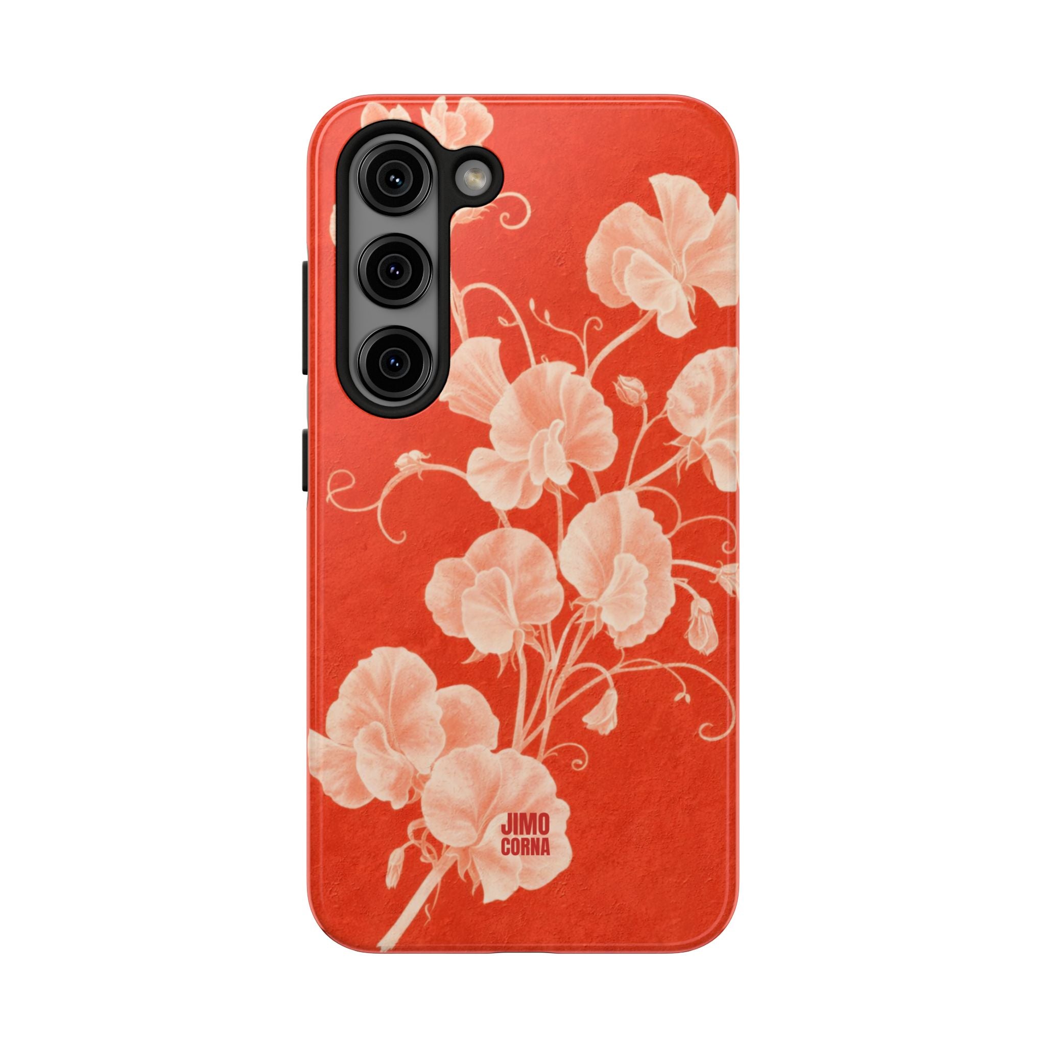 Red Flora Samsung Galaxy Case