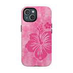 Pink Tie-Dye Hibiscus