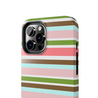 Sweet Candy Stripes iPhone Case