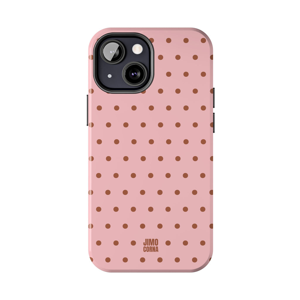 Polka Dot | Pink and Brown