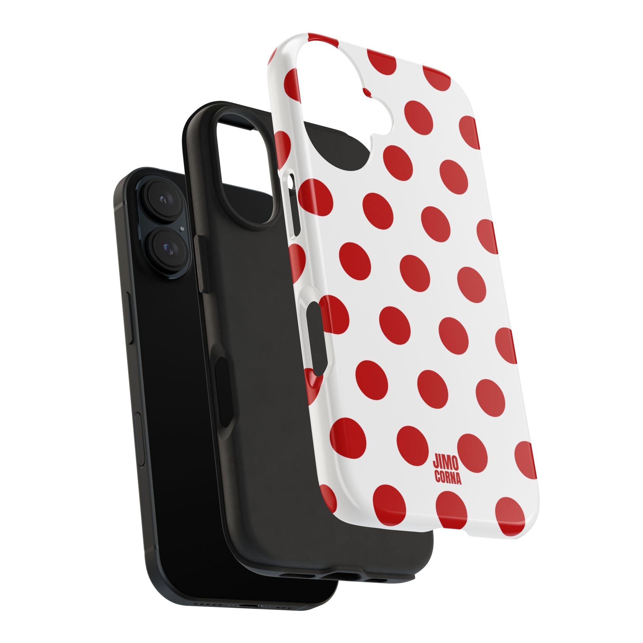 Big Polka Dot | White and Red