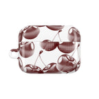 Red Retro Cherries AirPods Case