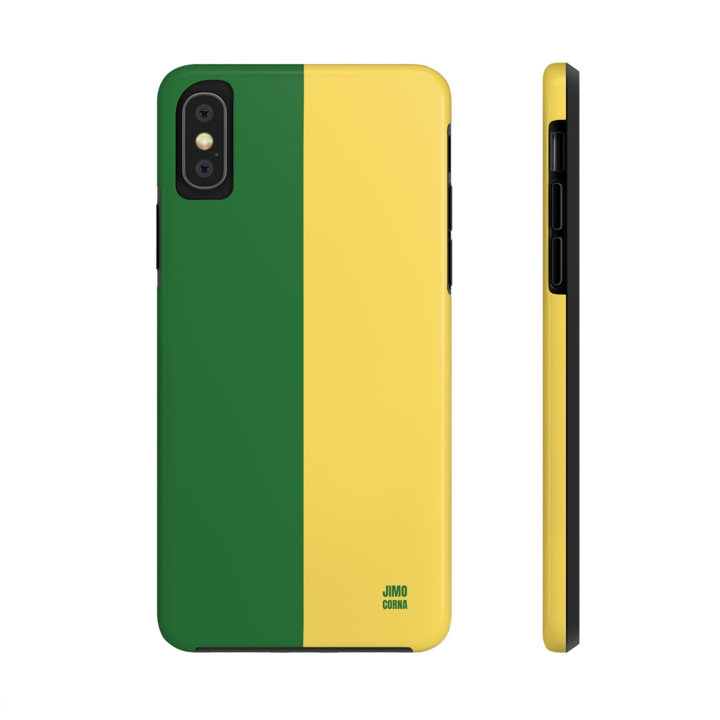 Green and Yellow Color Block