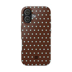 Polka Dot | Brown and Blue