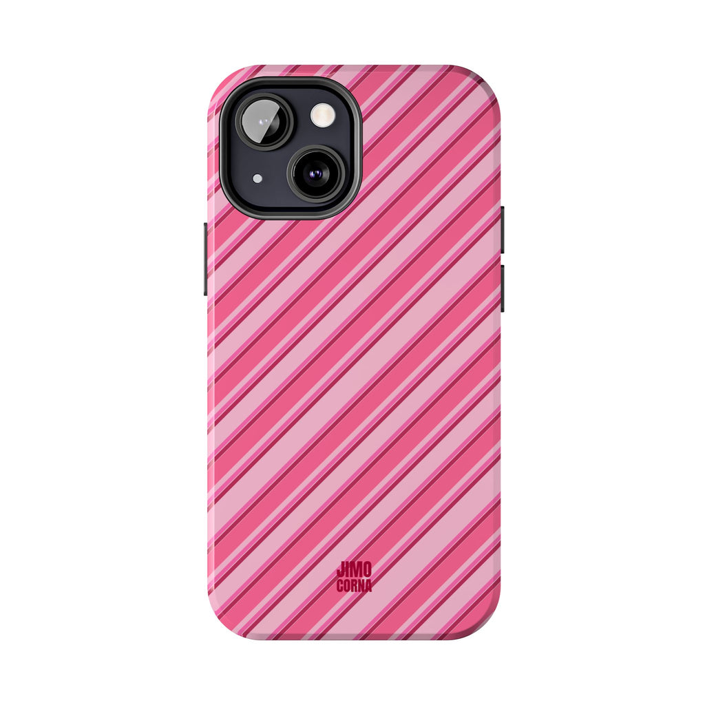 Angelina Stripes | Hot Pink - iPhone Case