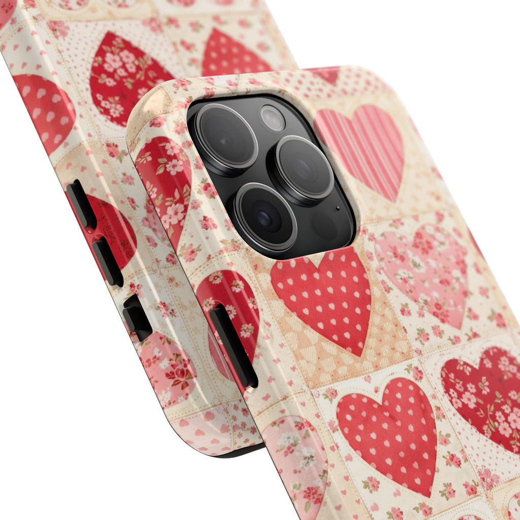 Sweetheart Patchwork iPhone Case