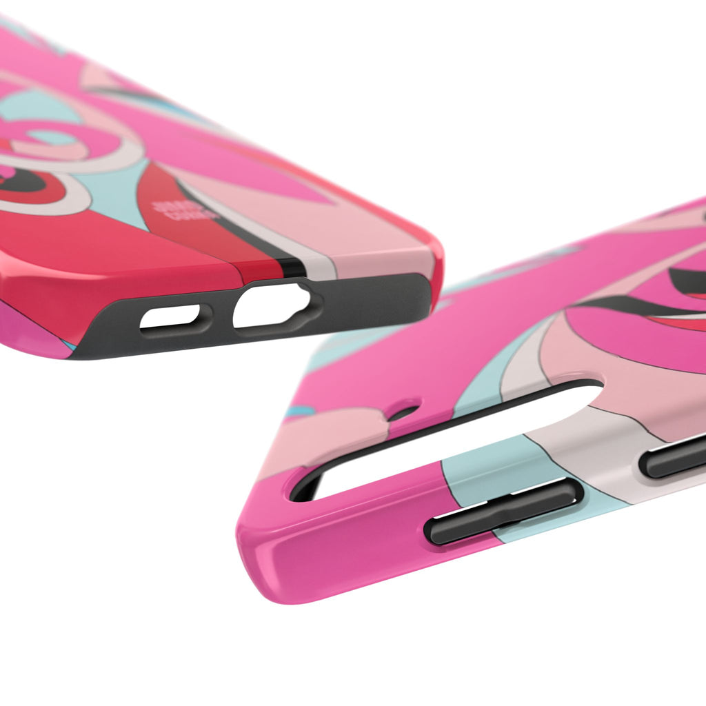 Pink Tropic Swirl Samsung Galaxy Case