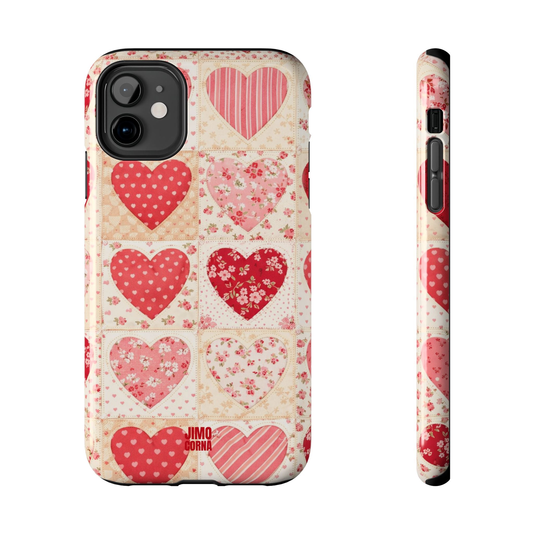 Sweetheart Patchwork iPhone Case