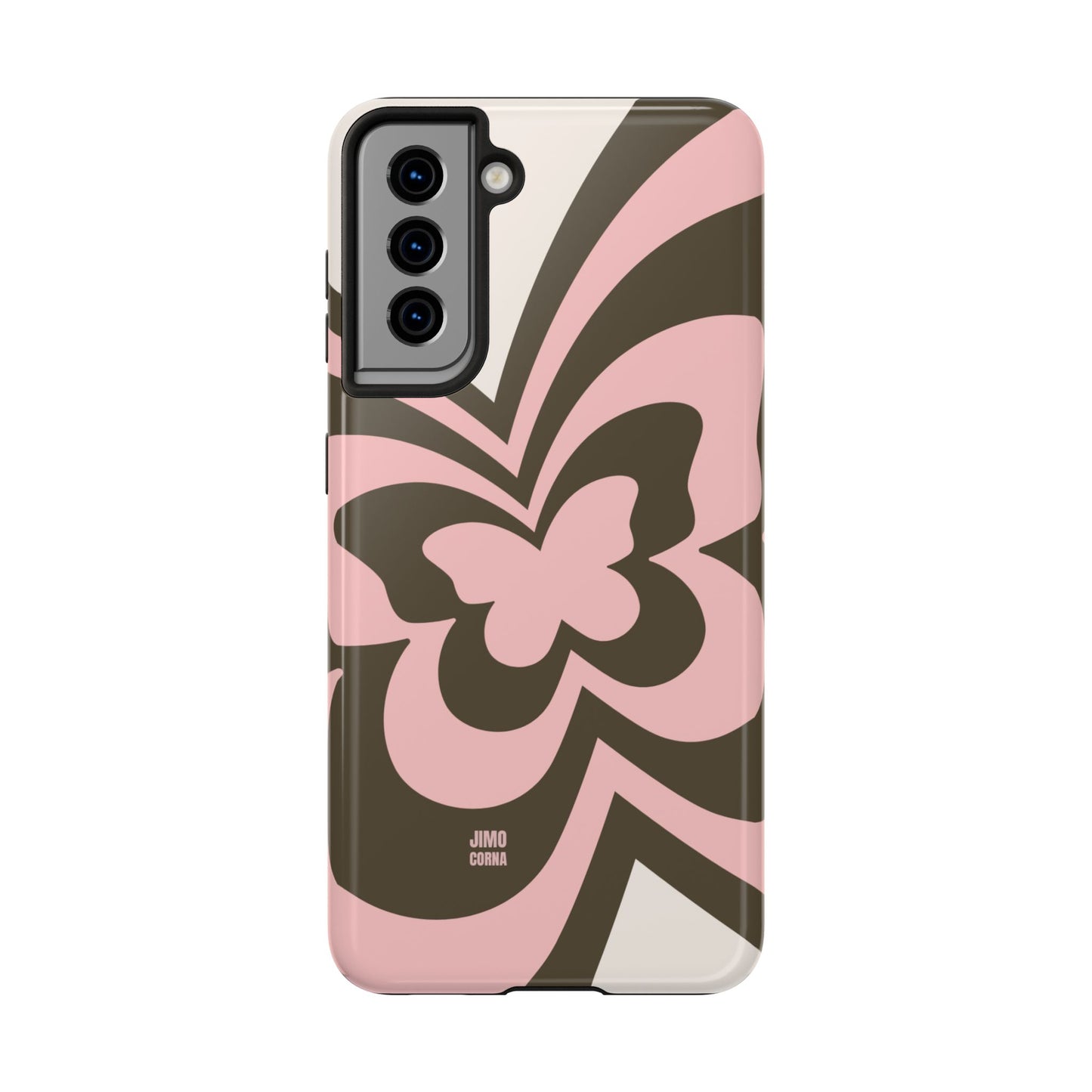 Pink Retro Butterfly