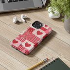 Patchwork Heart iPhone Case