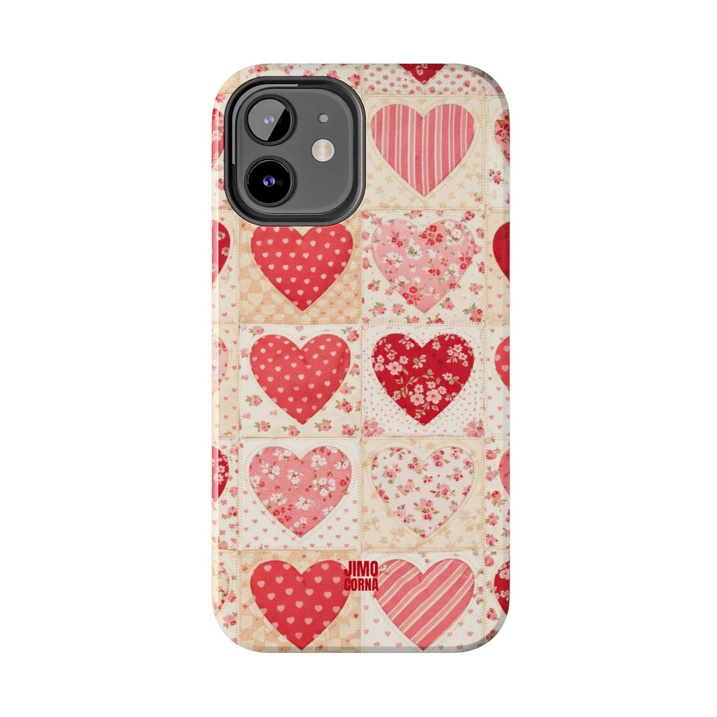 Sweetheart Patchwork iPhone Case