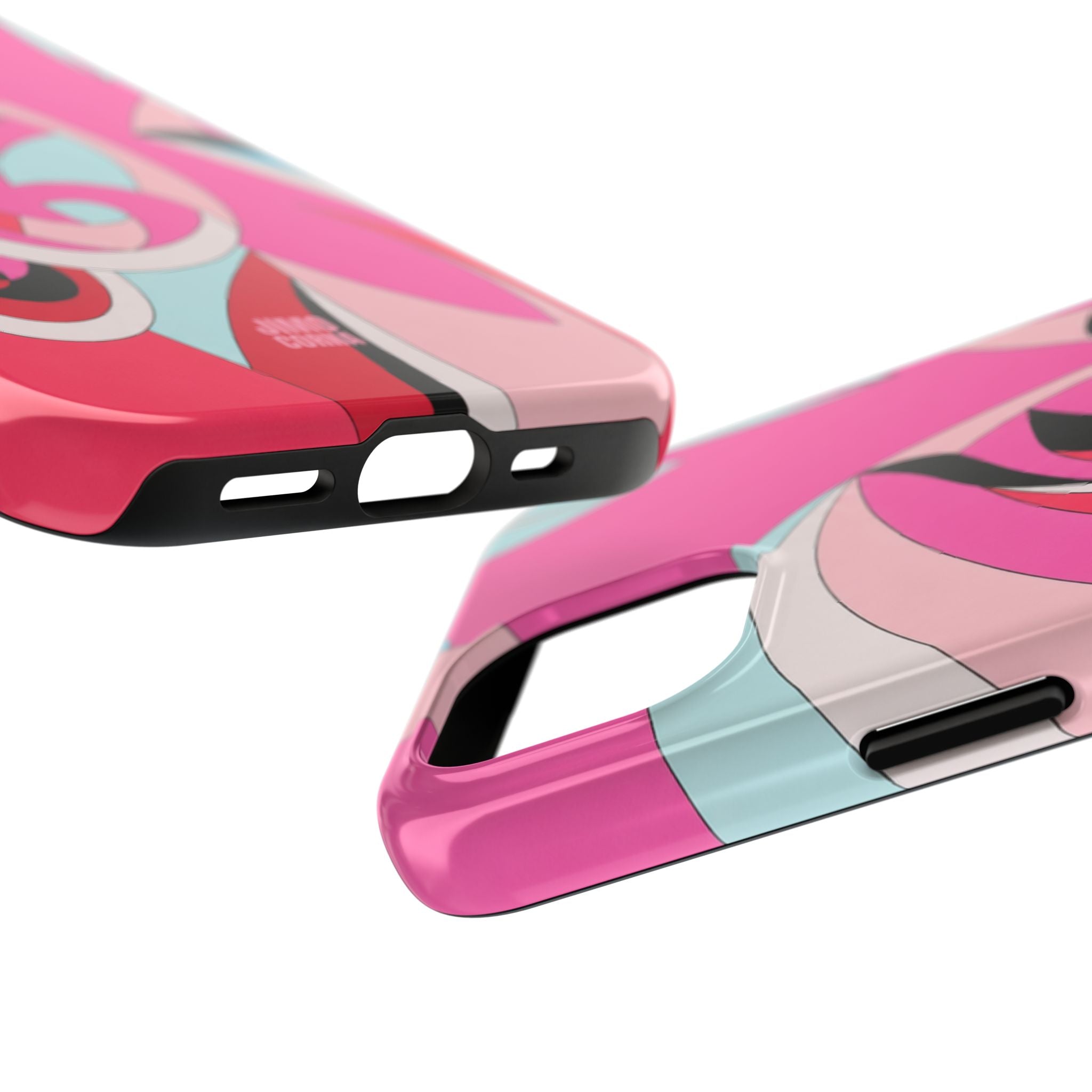 Pink Tropic Swirl iPhone Case