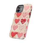 Sweetheart Patchwork iPhone Case