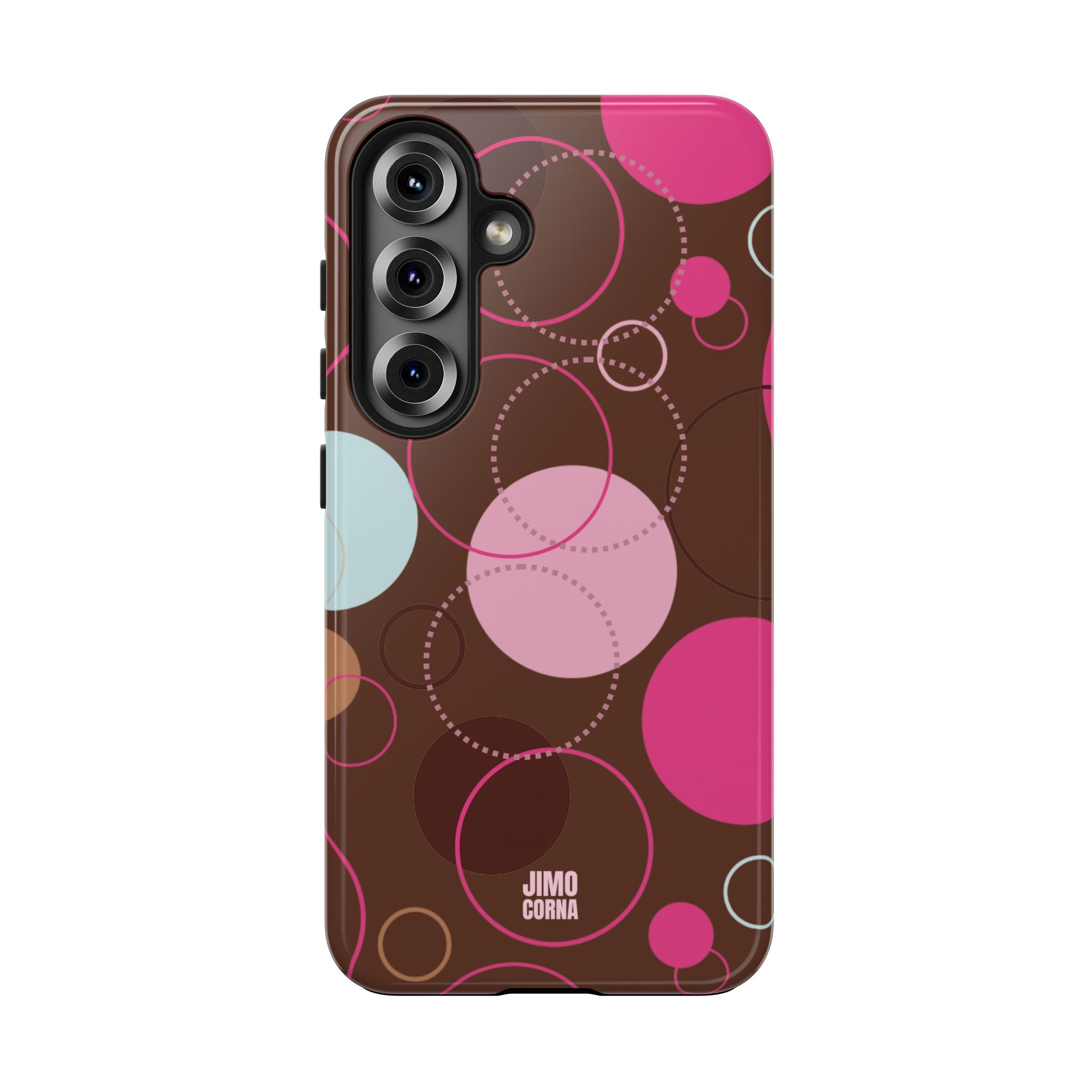 Spiral Pop iPhone Case | Brown