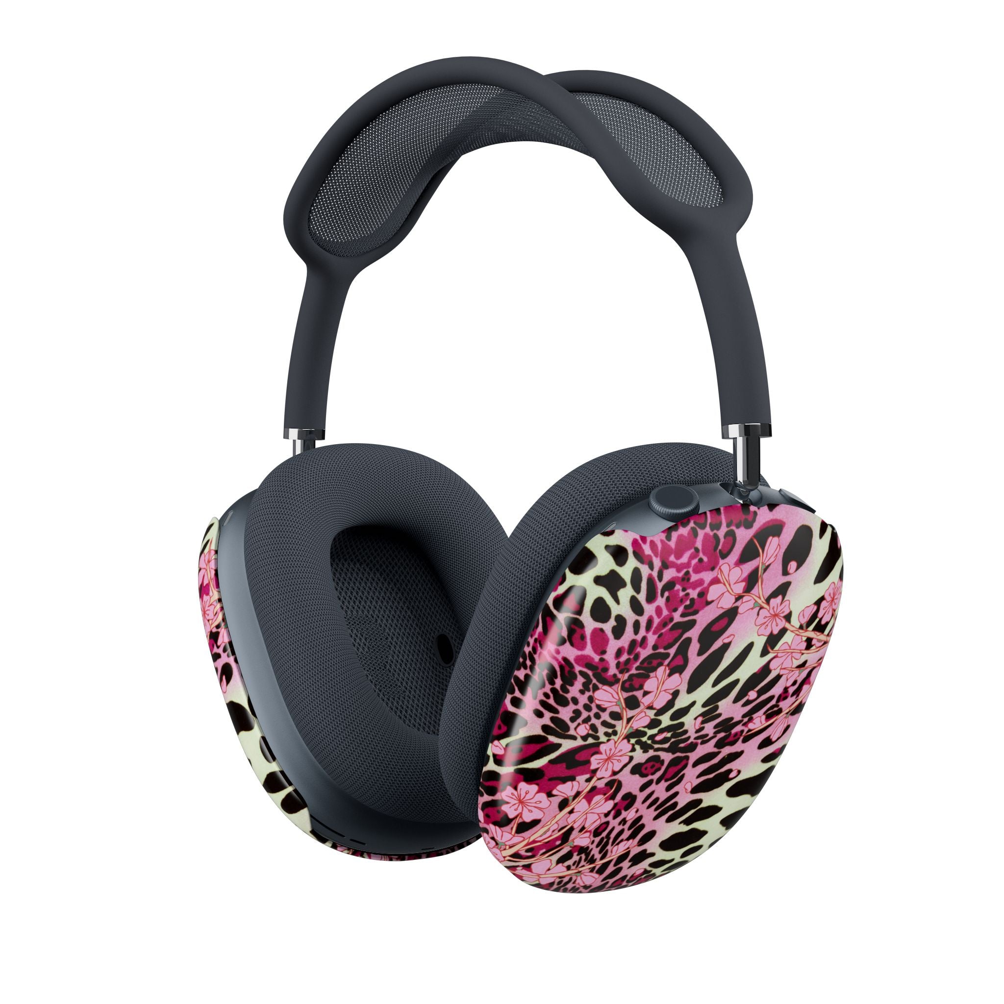 Cherry Blossom Leopard AirPods Max Covers