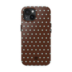 Polka Dot | Brown and Blue