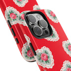 Rosy Lace iPhone Case
