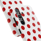 Big Polka Dot | White and Red