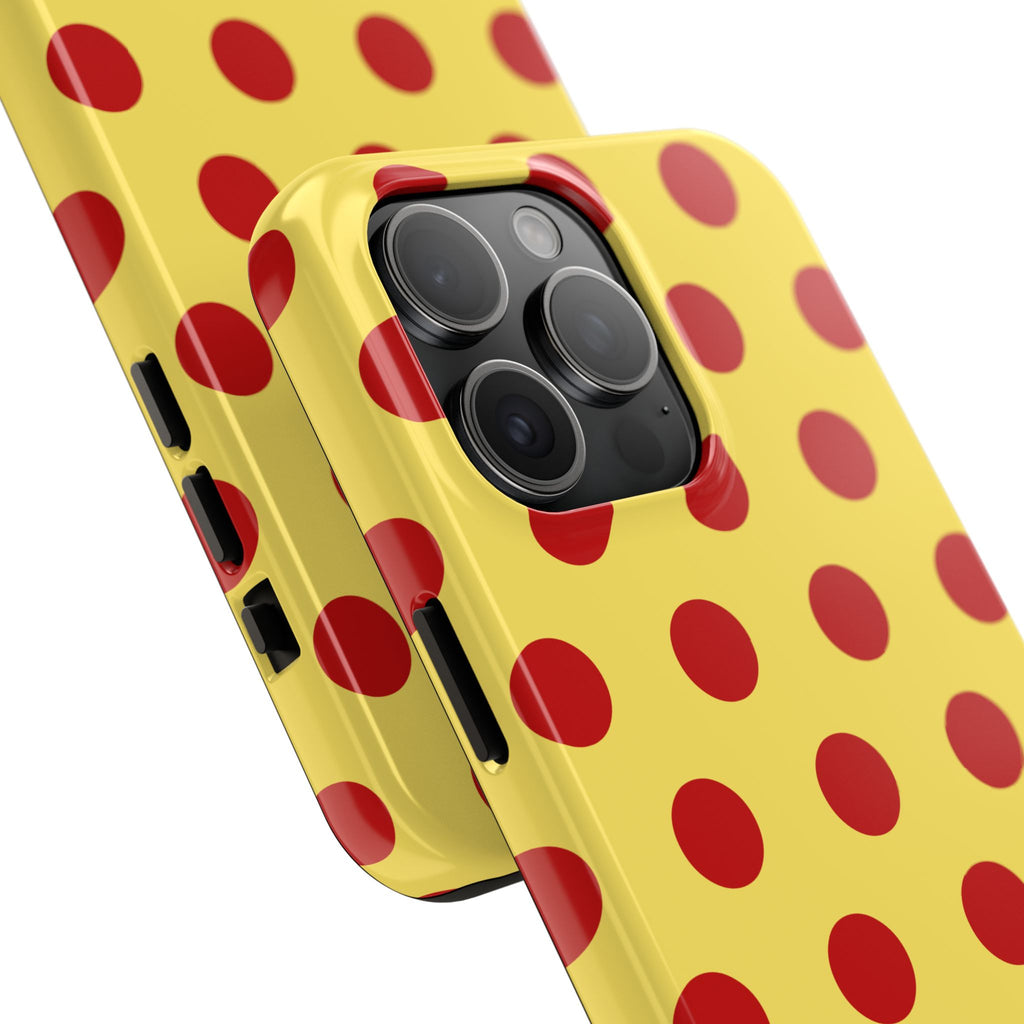 Big Polka Dot | Yellow and Red