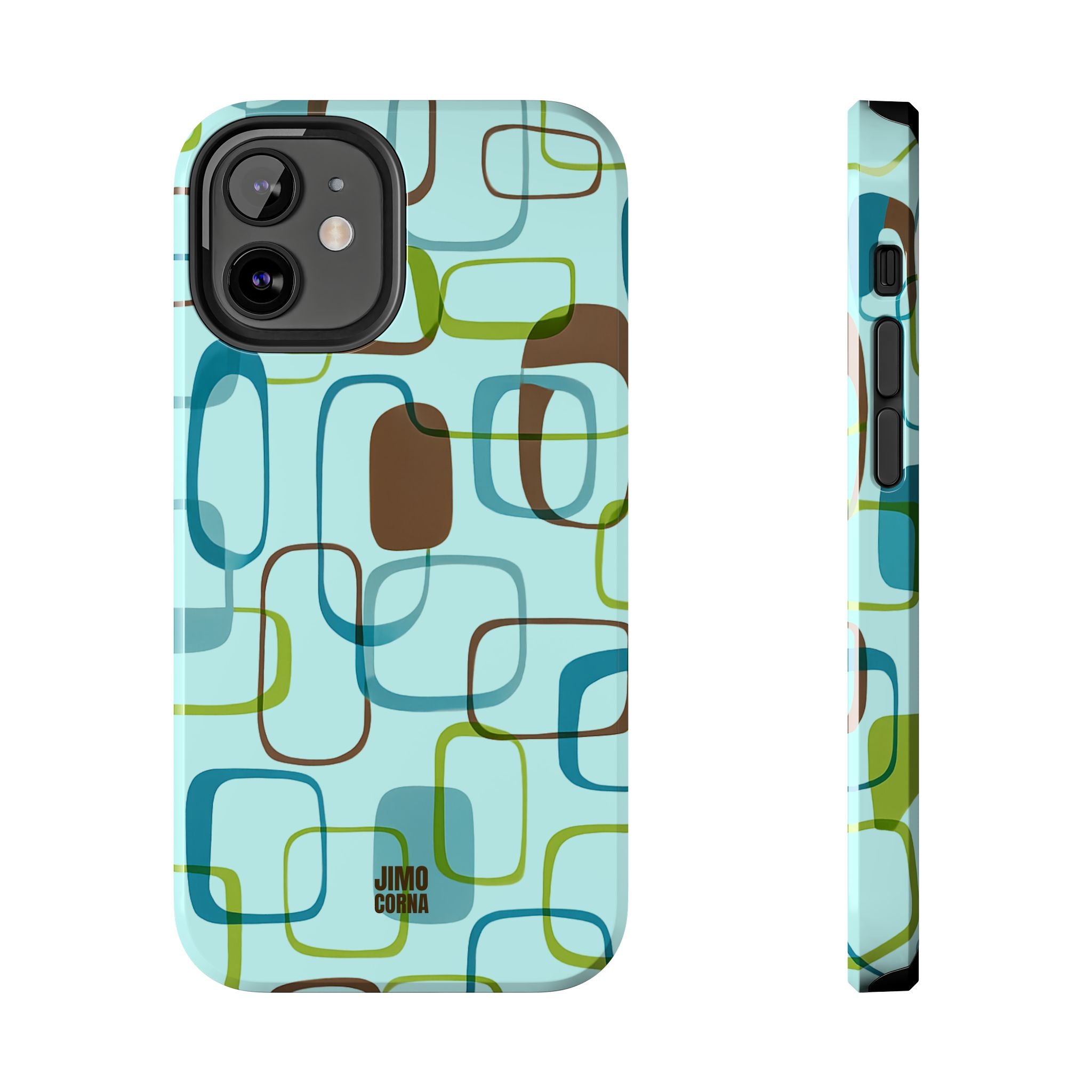 Coast Blocks iPhone Case | Mint