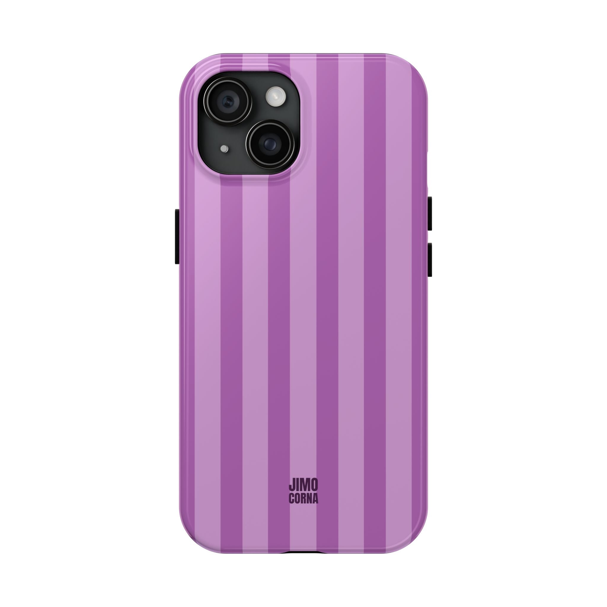 Bold Stripes iPhone Case | Plum