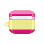 Lemonberry Stripe AirPods Case