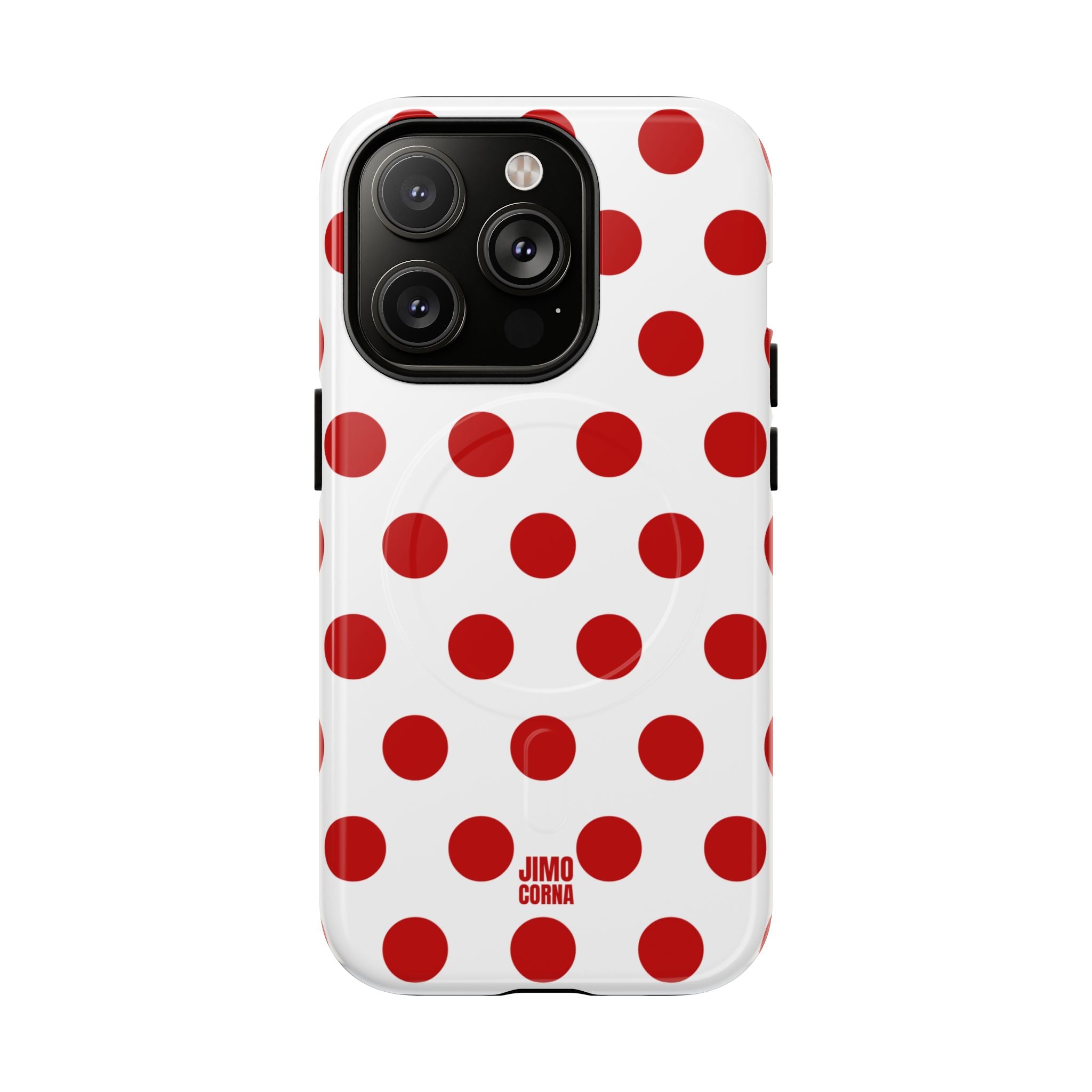 Big Polka Dot | White and Red