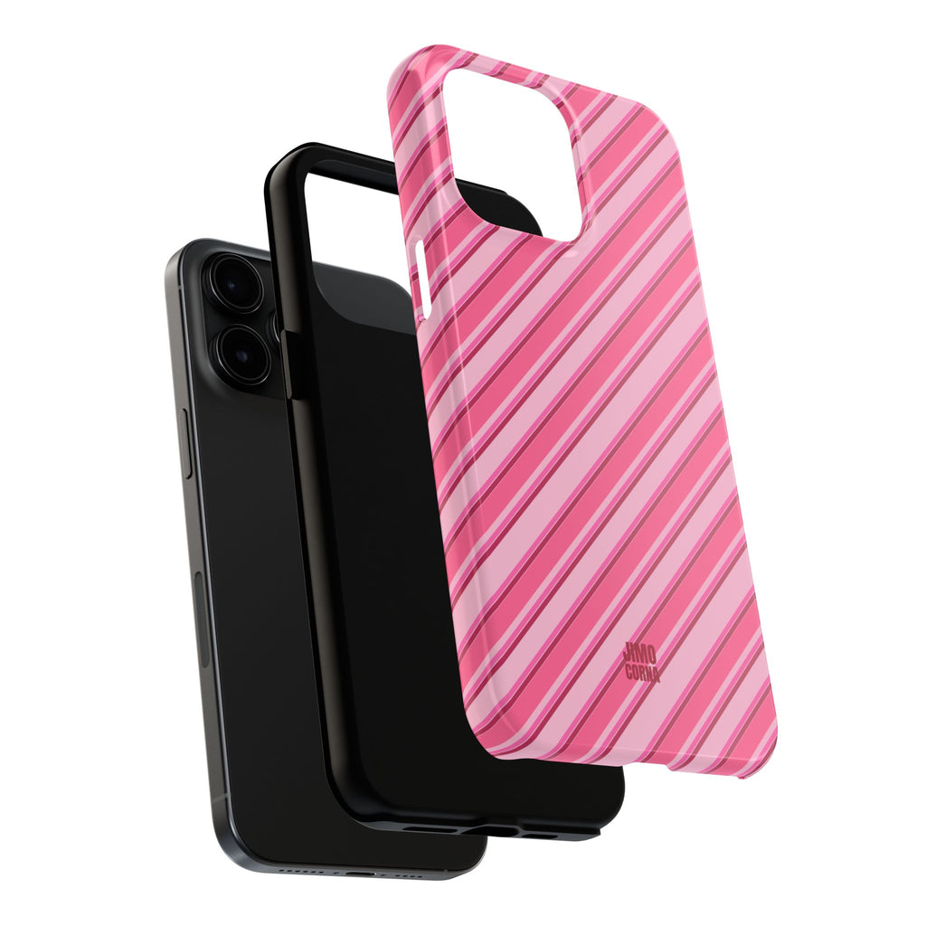 Angelina Stripes | Hot Pink - iPhone Case