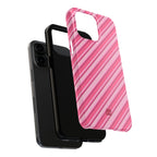 Angelina Stripes | Hot Pink - iPhone Case