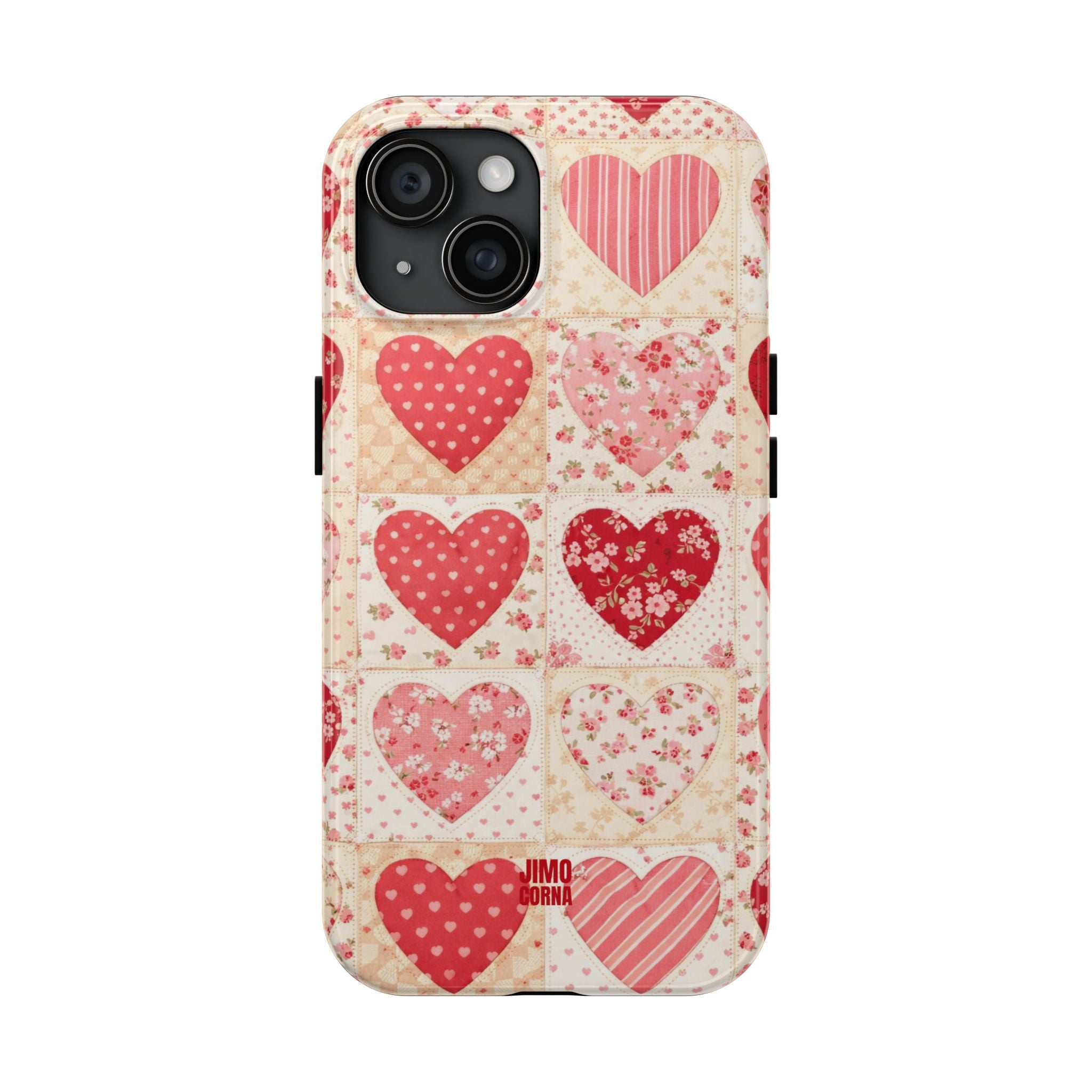 Sweetheart Patchwork iPhone Case