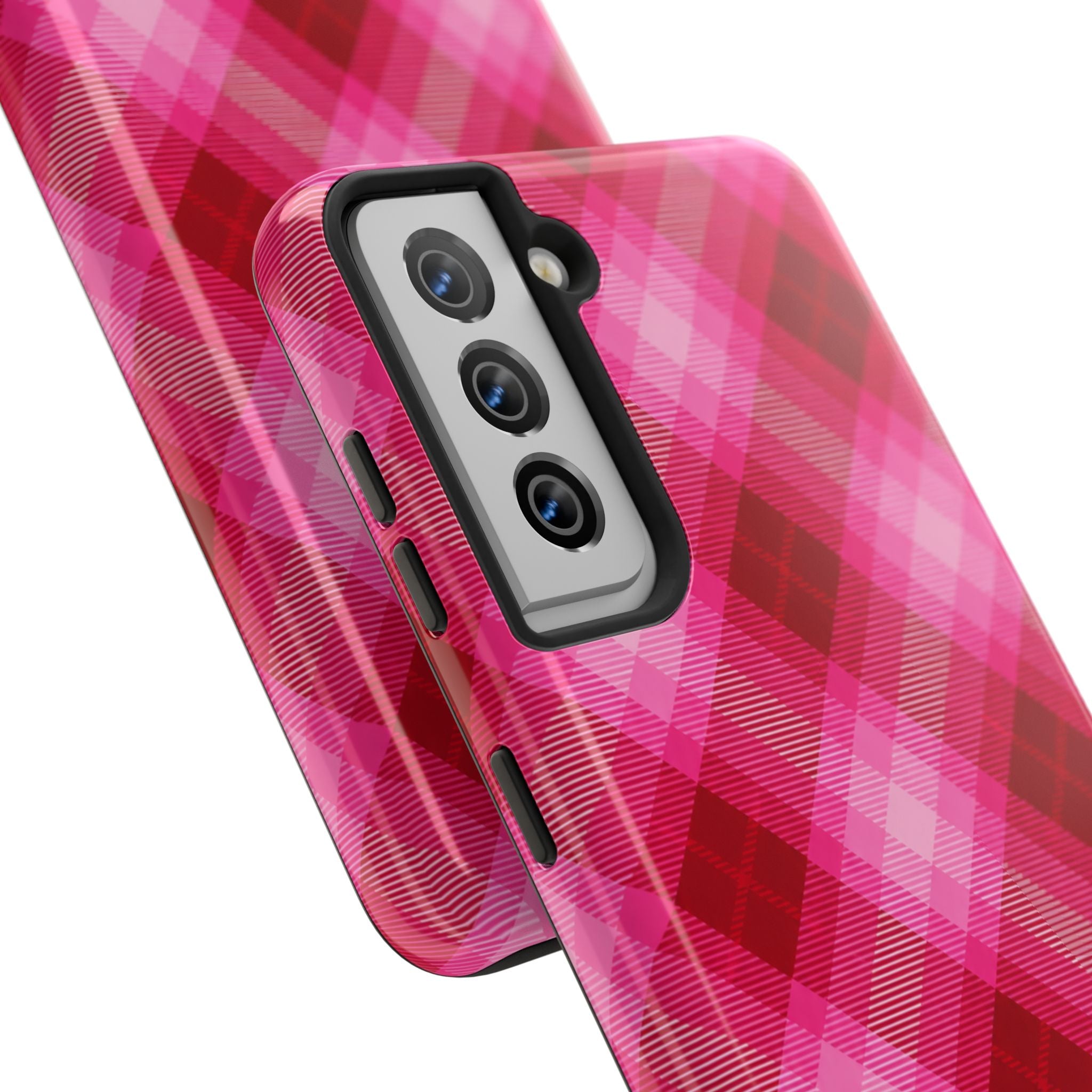 Pink Picnic Plaid Samsung Galaxy Case