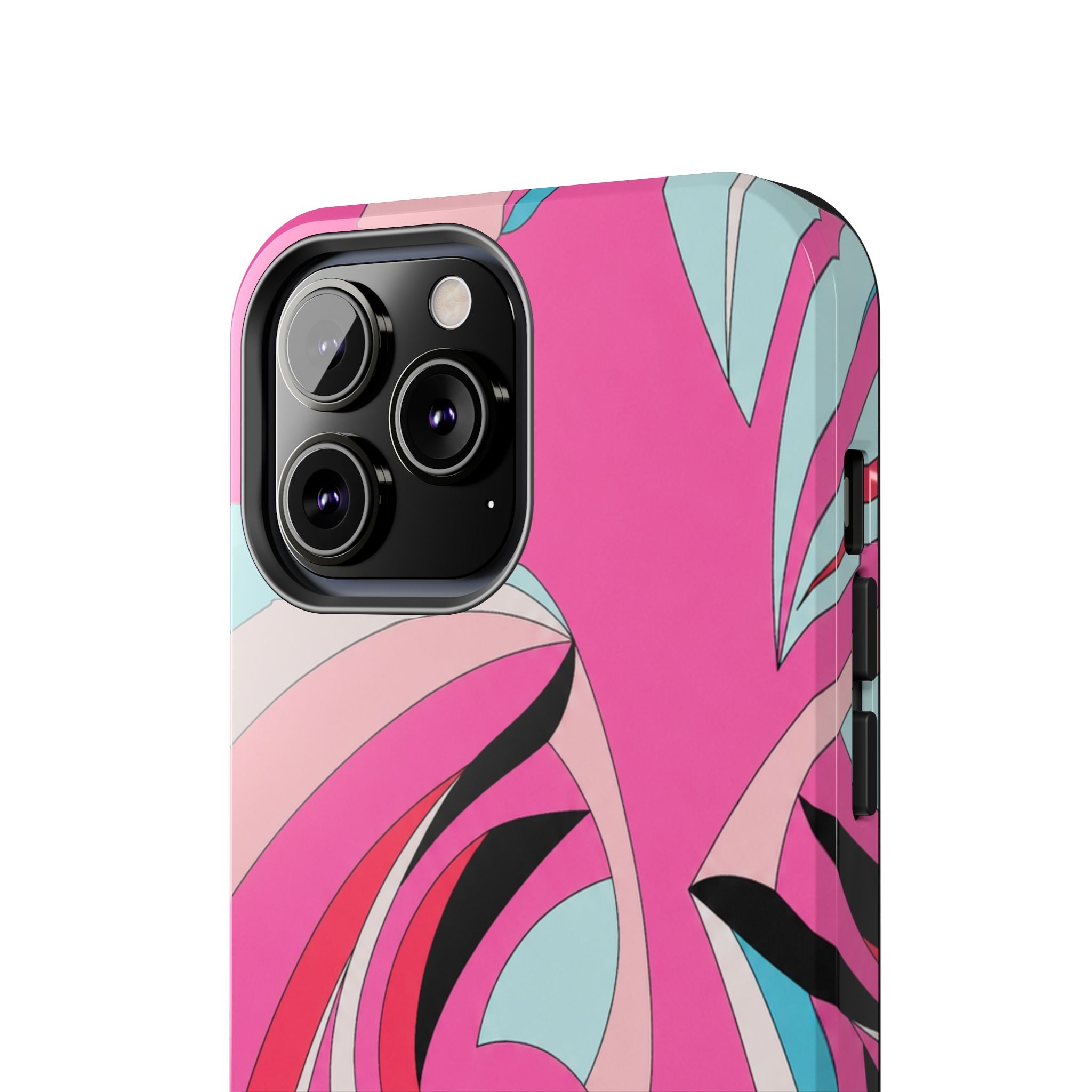 Pink Tropic Swirl iPhone Case